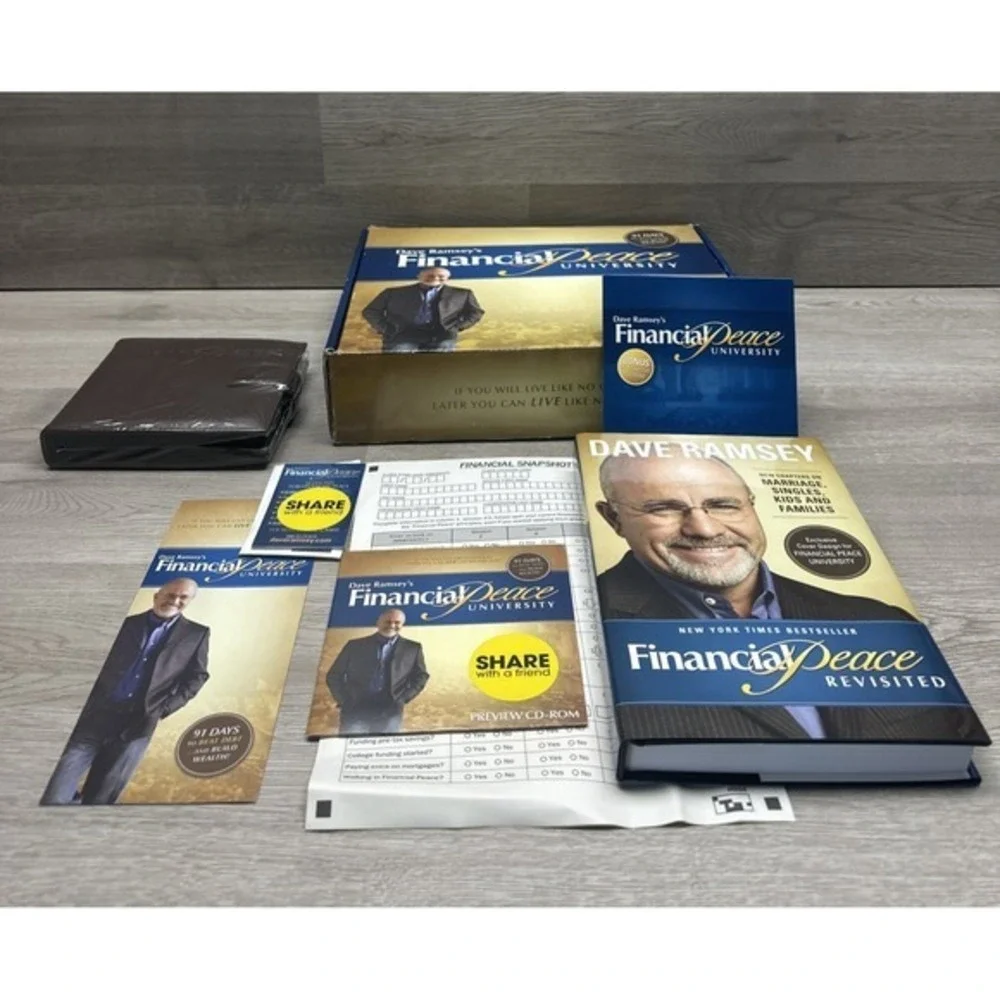 Dave Ramsey's Financial Peace University Membership Kit Course Box. New-Open Box